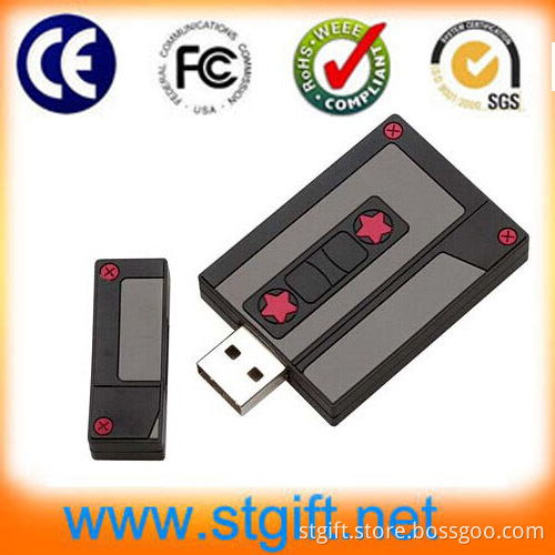 USB Flash Drive Tape Recording Shape for 1GB Flash Memory (N-016)